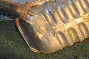 Глушитель задняя часть с бочкой правая Kia Optima 11-15 2.4 тип 2 вмятины, ржавый