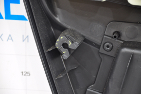 Обшивка дверей картка перед прав VW Passat b7 12-15 USA чорний, тріщини в кріп