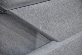 Обшивка дверей картка зад прав VW Passat b7 12-15 USA чорна, подряпина, тріщини в креп