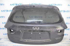 Двері багажника голі Infiniti JX35 QX60 13-15 дорест, графіт K50, прим'ята