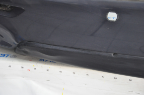 Бампер задний голый Infiniti JX35 QX60 13-15 дорест под парктроники, графит, прижат, надрыв