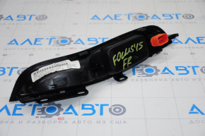 Управление стеклоподъемником передним правым Ford Focus mk3 11-18 черн, manual, с накладкой