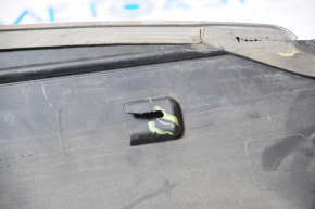 Накладка двери нижняя задняя правая VW Tiguan 09-17 хром, затерта, треснуто крепление