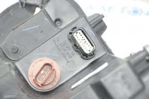 Фара передня ліва в зборі Ford Explorer 16-19 рест, галоген + LED, світла