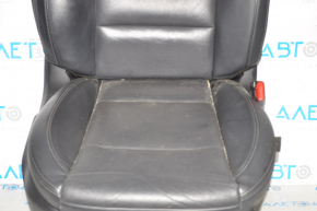 Пассажирское сидение Subaru Outback 15-19 с airbag, электро, кожа, черное