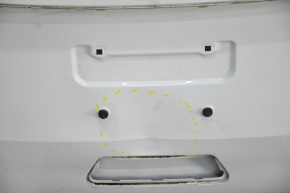 Двері багажника голі зі склом Ford Explorer 16-19 білий YZ, з мотором і повідцем, прим'яті, подряпини