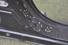 Четверть передняя правая Kia Optima 11-15 черная с центр стойкой,отпилена стойка крыши, тычки