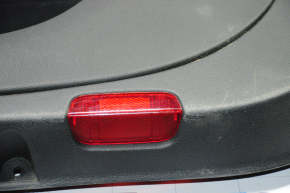 Обшивка дверей картка передня прав VW CC 08-17 черн з беж вставкою шкіра, підлокітник шкіра, молдинг сер подряпини