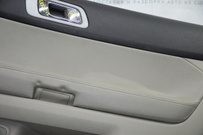 Обшивка дверей картка задня права Ford Explorer 11-15 дорест сір із сіркою вставкою