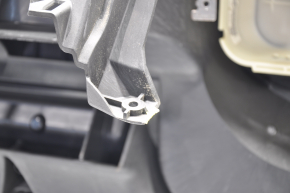 Торпедо передняя панель без AIRBAG Ford Escape MK3 13-16 дорест, с накладкой, сломана планка, сломаны крепления