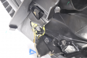 Торпедо передняя панель без AIRBAG Ford Fiesta 11-19 черн царапина, сломан датчик света, сломано крепление