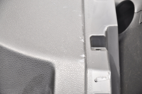 Торпедо передня панель без AIRBAG Ford Fiesta 11-19 чорна, тріщина в креп, потертості