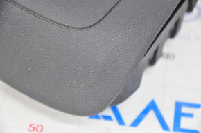 Подушка безопасности airbag в руль водительская Chevrolet Volt 11-15 черн, ржавый пиропатрон, царапина