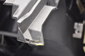 Торпедо передня панель без AIRBAG Ford C-max MK2 13-18 чорна, з бардачком, зламана планка