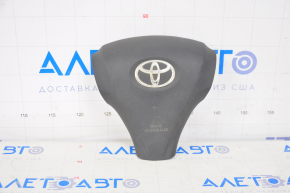 Подушка безопасности airbag в руль водительская Toyota Camry v40 SE черн, без пиропатрона, примята