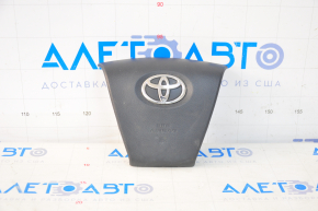 Подушка безопасности airbag в руль водительская Toyota Camry v50 12-14 usa LE черн, ржавый пиропатрон
