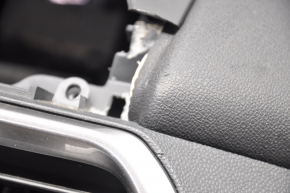 Торпедо передня панель c AIRBAG Ford Ecosport 18-22 keyless чорний, подряпини