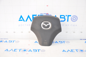 Подушка безопасности airbag в руль водительская Mazda6 03-08 черная