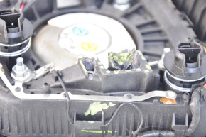 Подушка безпеки airbag в кермо водійська Ford Escape MK3 13-16 чорний, надлом кріп, прим'ята емблема