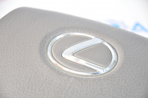 Подушка безопасности airbag в руль водительская Lexus ES330 беж без пирапатрона, дефект эмблемы