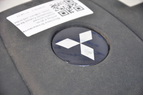 Подушка безопасности airbag в руль водительская Mitsubishi Galant 04-06 черн, дефект эмблемы