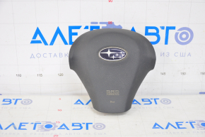 Подушка безопасности airbag в руль водительская Subaru b9 Tribeca черная, без пиропатрона