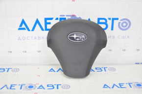 Подушка безопасности airbag в руль водительская Subaru b10 Tribeca черная