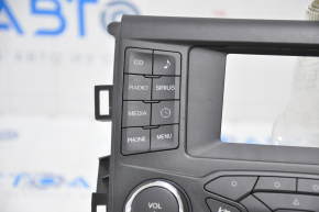 Панель управления радио Ford Fusion mk5 13-20 SYNC 1 с подогревом, царапины на накладке