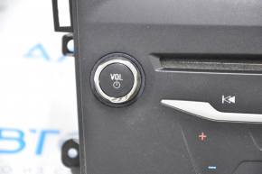 Панель управління радіо Ford Fusion mk5 13-20 SYNC 2 сенсорні кнопки, затерта кнопка VOL