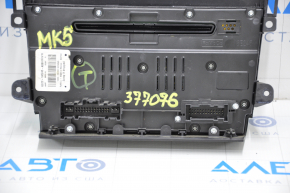 Панель управления радио Ford Fusion mk5 13-20 SYNC 2 царапины на накладке