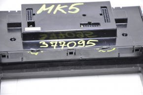 Панель управління радіо та кліматом Ford Fusion mk5 13-20 з підігрівом та проводкою, не оригінал, подряпини на кнопках, зламані кріплення