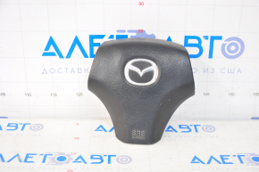 Накладка руля Mazda 6 03-08 черн