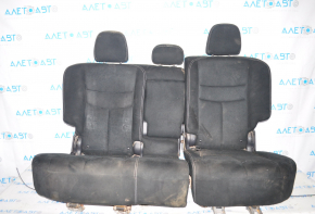 Задний ряд сидений 2 ряд Nissan Murano z52 15- тряпка черн, под химчистку