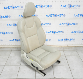 Пасажирське сидіння Volvo XC90 16- без airbag, електро, шкіра сіра