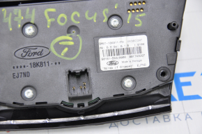 Панель управління монітором та навігацією Ford Focus mk3 11-18 SONY відклеїлась плівка накладки