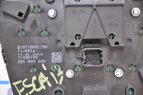 Панель управления магнитофоном Ford Escape MK3 13-16 дорест тип 4