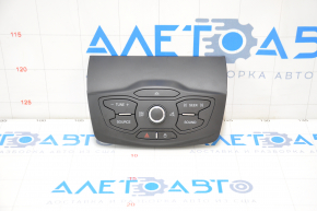 Панель керування магнітофоном Ford Escape MK3 13-19 Sync 2 подряпини на накладці