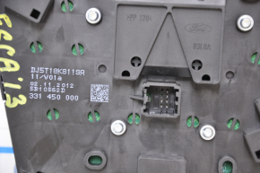 Панель управления магнитофоном Ford Escape MK3 13-16 дорест тип 1 сломаны защелки накладки