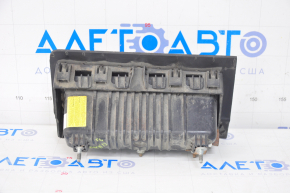 Подушка безпеки airbag колінна водійська лев Ford Escape MK3 13-19 чорн, подряпини, іржавий піропатрон