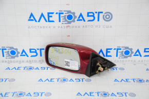 Зеркало боковое левое Toyota Camry v40 usa красное, 3 пина, сломаны крепления механизма, полезла краска