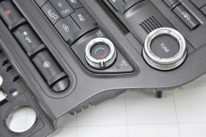 Панель управління монітором та кліматом Ford Mustang mk6 15- під малий монітор, облазить фарба на кнопках та накладці