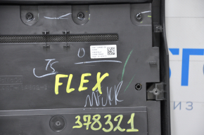 Панель керування Ford Flex 09-19 під 2-х зонний клімат, подряпини на накладці