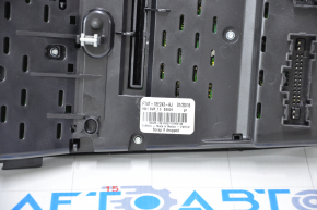 Панель керування радіо та кліматом Ford Edge 15-16 manual затерта накладка