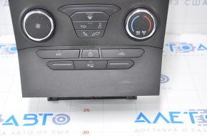 Панель управление радио и климатом Ford Edge 15-16 manual затерта накладка