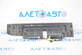 Подушка безпеки airbag колінна пасажирська прав Chevrolet Volt 11-15 чорна, зламане кріплення
