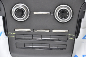 Панель управління монітором та кліматом Lincoln MKC 15- зламана накладка, обліз хром на кнопках