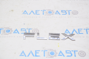 Эмблема надпись FLEX двери багажника Ford Flex 09-19 хром