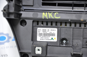 Панель керування монітором та кліматом Lincoln MKC 15- надламана накладка