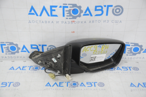 Зеркало боковое правое Honda Accord 13-15 3 пина, графит