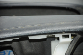 Обшивка дверей картка перед лев Lexus ES350 чорна 07-12 чорн з чорною вставкою шкіра, підлокітник шкіра, подряпини, надриви